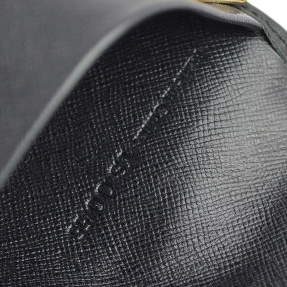 Celine Black Macadam Key Case Small Good YS00/55 KK31550 - Picture 2 of 15